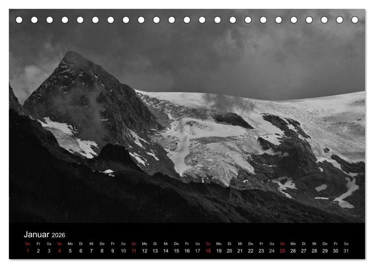 Produktbild: TIROL - Der Berliner H&ouml;henweg (Tischkalender 2026 DIN A5 quer), CALVENDO Monatskalender