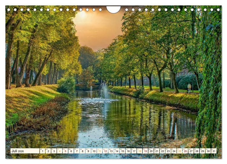 Produktbild: Reise durch Deutschland - Jever in Friesland (Wandkalender 2026 DIN A4 quer), CALVENDO Monatskalender