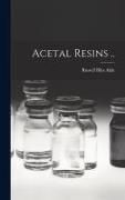 Produktbild: Acetal Resins ..