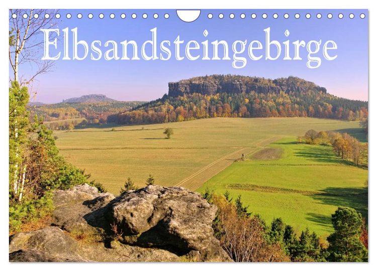 Produktbild: Elbsandsteingebirge (Wandkalender 2026 DIN A4 quer), CALVENDO Monatskalender