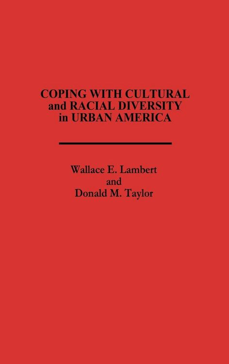 Produktbild: Coping with Cultural and Racial Diversity in Urban America