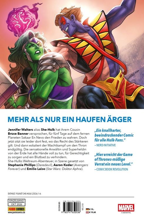 Produktbild: Planet She-Hulk: Kampf um die Krone