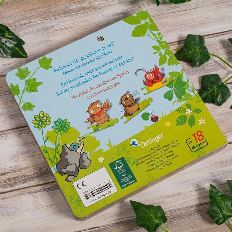 Produktbild: Die kleine Eule. Mein erster Puzzlespa&szlig;