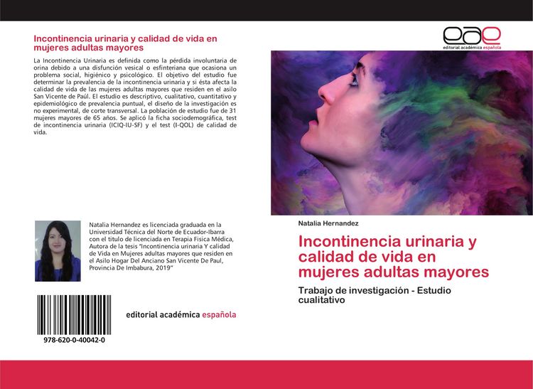 Produktbild: Incontinencia urinaria y calidad de vida en mujeres adultas mayores