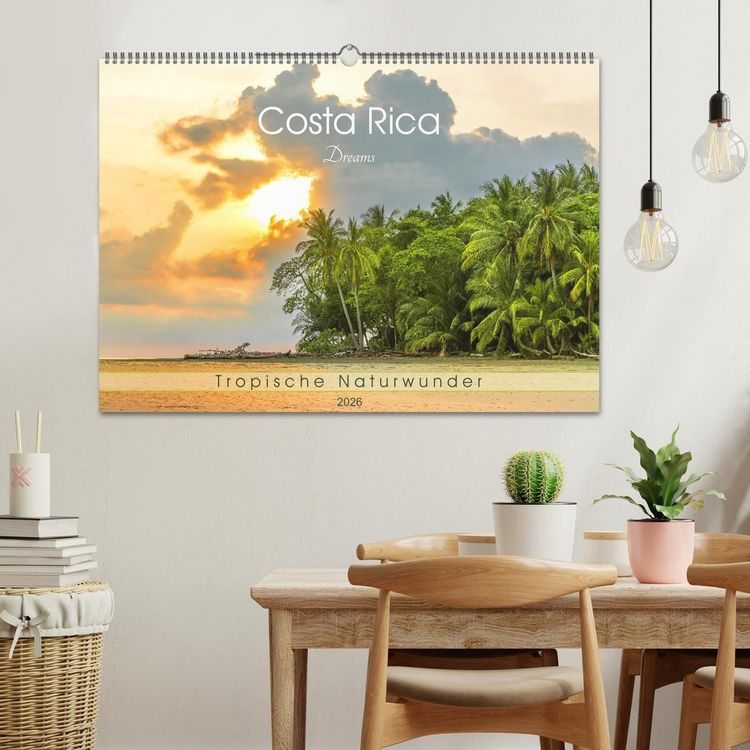 Produktbild: Costa Rica Dreams Tropische Naturwunder (Wandkalender 2026 DIN A2 quer), CALVENDO Monatskalender