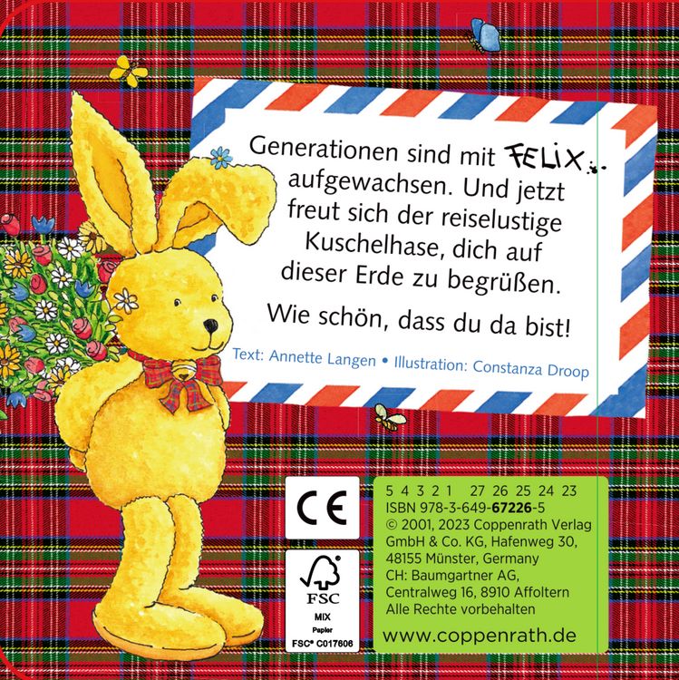 Produktbild: Willkommen, kleines Baby! Dein Felix