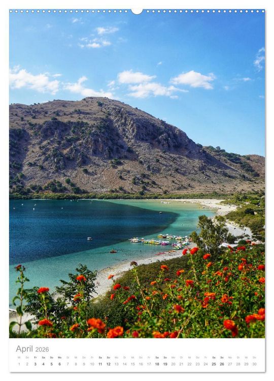Produktbild: Kreta - Sonne, Meer und griechische Lebensart (hochwertiger Premium Wandkalender 2026 DIN A2 hoch), Kunstdruck in Hochglanz