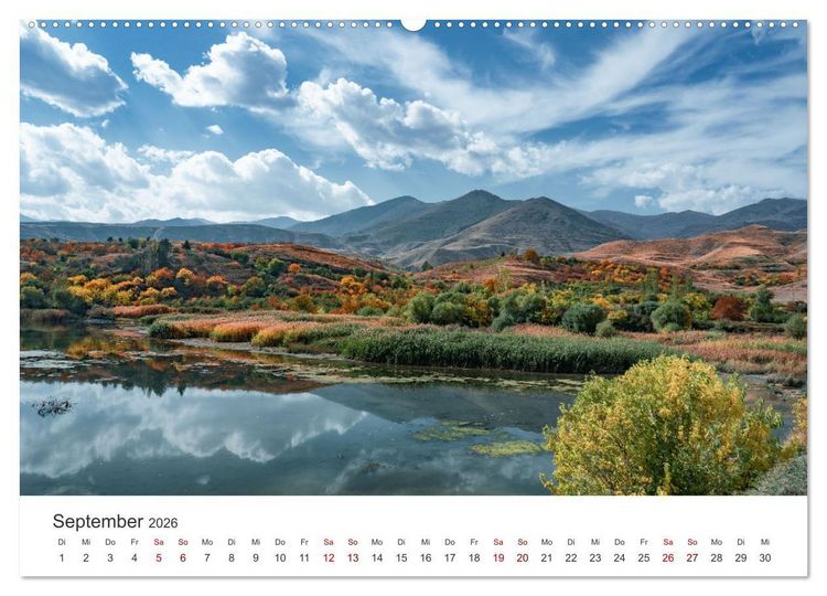 Produktbild: Armenien - Wo die Geschichte ihre Stimme erhebt (hochwertiger Premium Wandkalender 2026 DIN A2 quer), Kunstdruck in Hochglanz