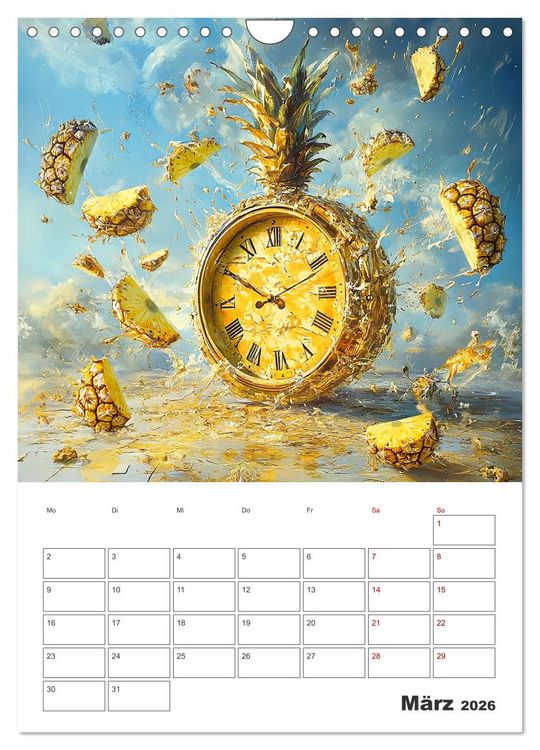 Produktbild: Gesunde Zeiten (Wandkalender 2026 DIN A4 hoch), CALVENDO Monatskalender