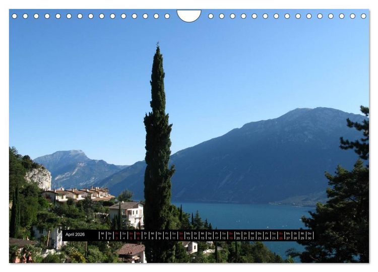 Produktbild: Gardasee (Wandkalender 2026 DIN A4 quer), CALVENDO Monatskalender