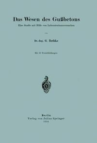 Produktbild: Das Wesen des Gu&szlig;betons