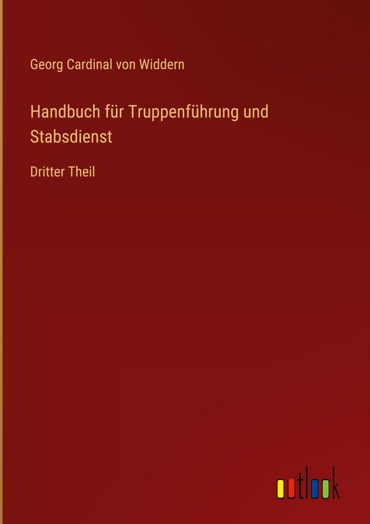 Produktbild: Handbuch f&uuml;r Truppenf&uuml;hrung und Stabsdienst