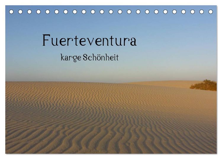 Produktbild: Fuerteventura - karge Sch&ouml;nheit (Tischkalender 2026 DIN A5 quer), CALVENDO Monatskalender