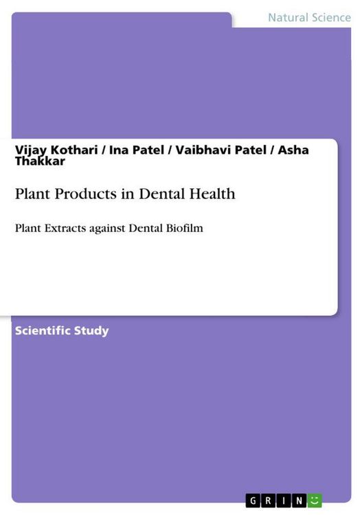 Produktbild: Plant Products in Dental Health