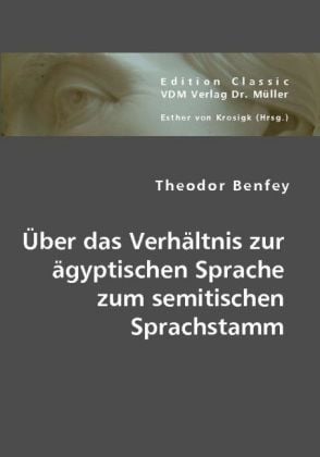Produktbild: &Uuml;ber das Verh&auml;ltnis zur &auml;gyptischen Sprache zum semitischen Sprachstamm