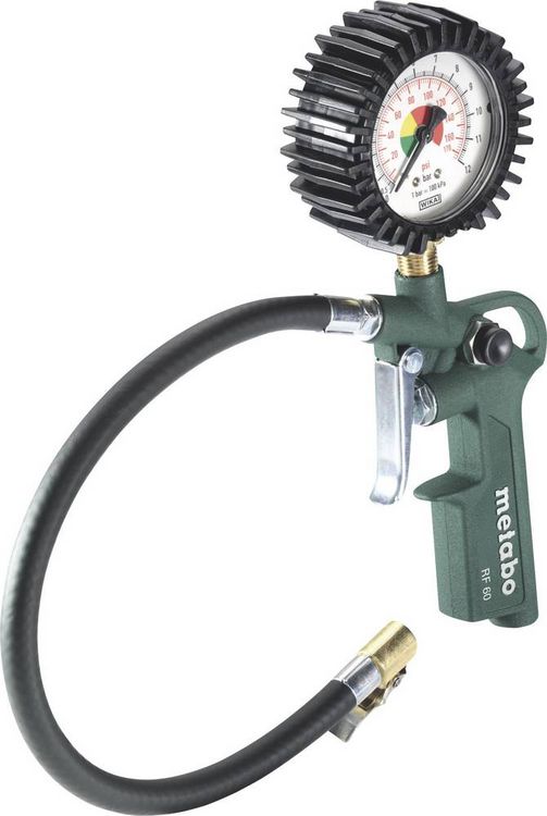 Produktbild: Metabo RF 60 Druckluft-Reifenf&uuml;ller 1/4\" (6.3 mm) 12 bar
