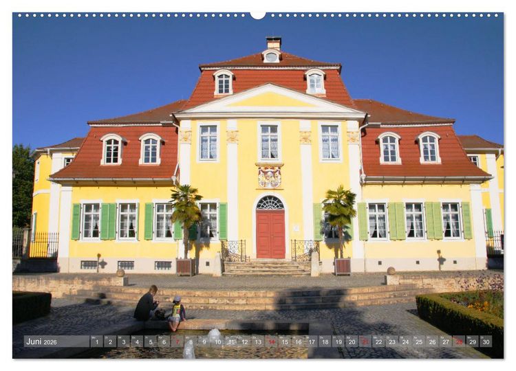 Produktbild: Bad Langensalza - Eine Perle Th&uuml;ringens (hochwertiger Premium Wandkalender 2026 DIN A2 quer), Kunstdruck in Hochglanz
