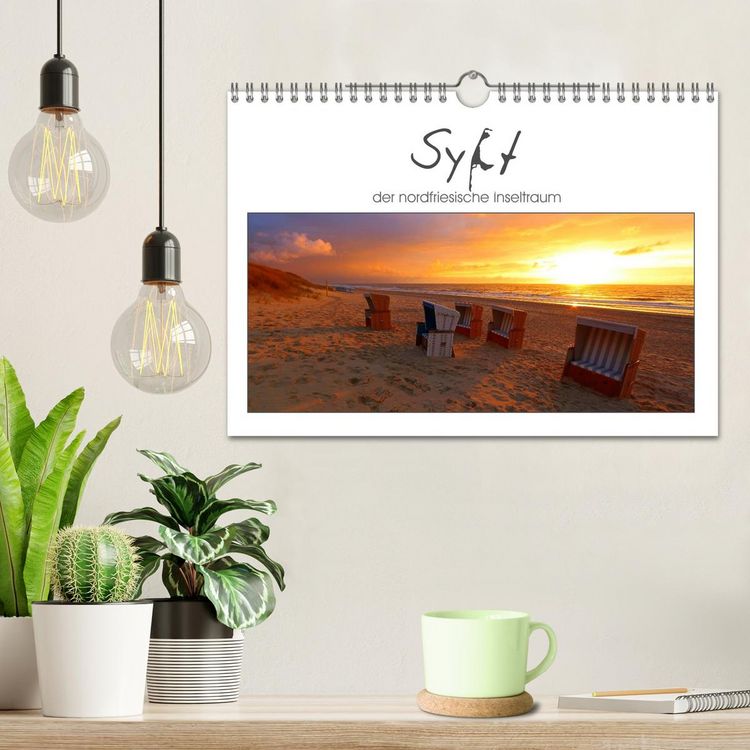 Produktbild: Sylt, der nordfriesische Inseltraum (Wandkalender 2026 DIN A4 quer), CALVENDO Monatskalender