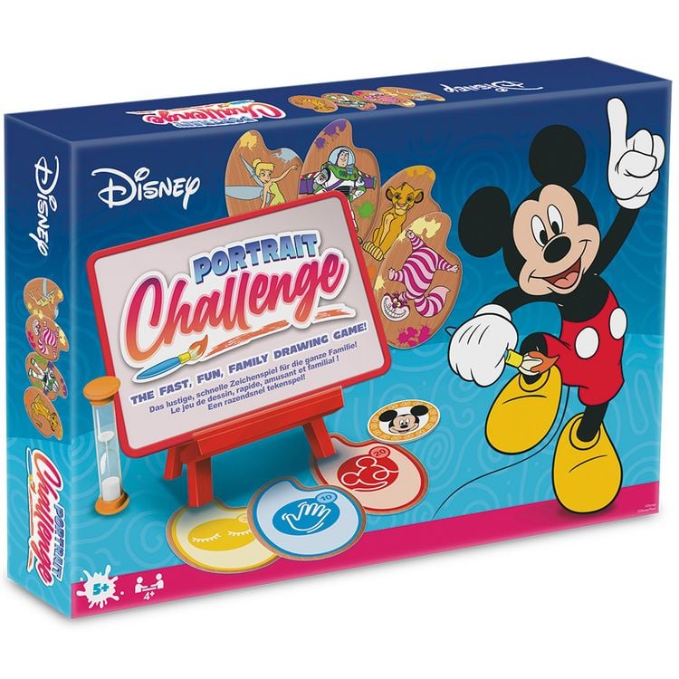 Produktbild: Disney Portrait Challenge - Das lustige kreative Zeichenspiel f&uuml;r die ganze Familie!