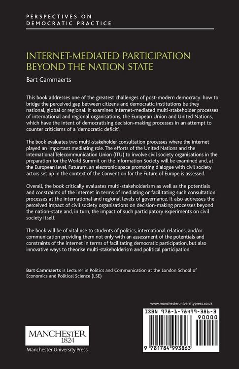 Produktbild: Internet-mediated participation beyond the nation state