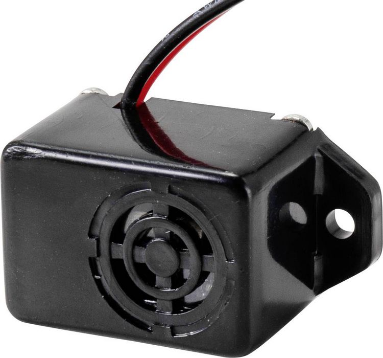 Produktbild: TRU COMPONENTS TC-9218556 Miniatur Summer Ger&auml;usch-Entwicklung: 75 dB Spannung: 12 V/DC Dauerton 1 St.