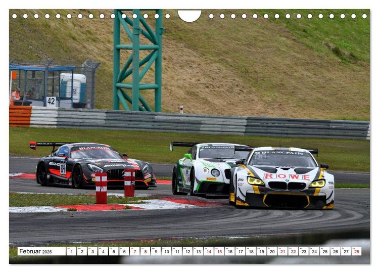 Produktbild: Faszination GT3 RACING (Wandkalender 2026 DIN A4 quer), CALVENDO Monatskalender