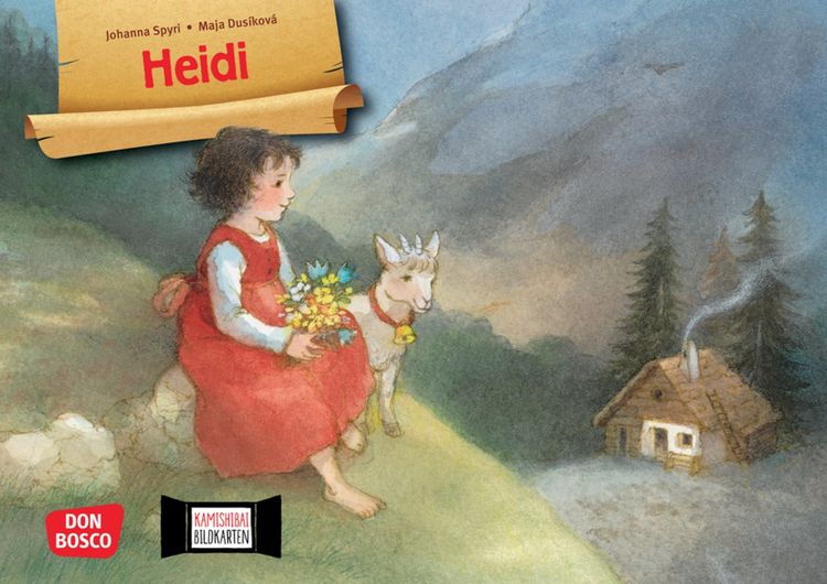 Produktbild: Heidi. Kamishibai Bildkartenset