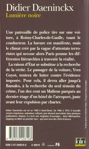 Produktbild: Fre-Lumiere Noire Daeninck