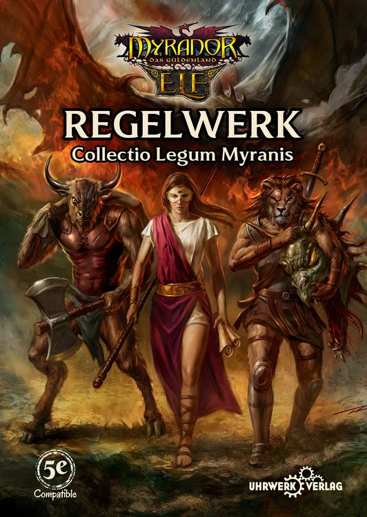 Produktbild: Myranor 5E Regelwerk (ELF)