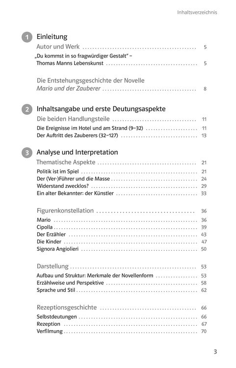 Produktbild: Lekt&uuml;rehilfen Thomas Mann, Mario und der Zauberer