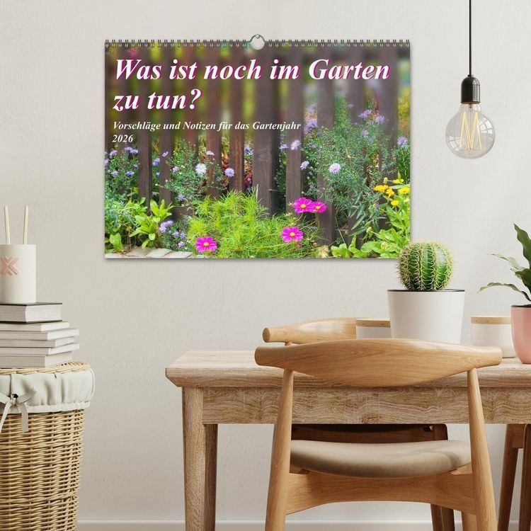 Produktbild: Was ist noch im Garten zu tun? (Wandkalender 2026 DIN A3 quer), CALVENDO Monatskalender