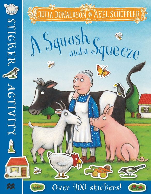 Produktbild: A Squash and a Squeeze Sticker Book
