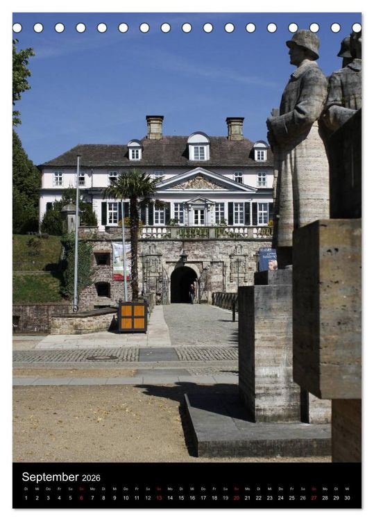 Produktbild: Spaziergang durch Bad Pyrmont (Tischkalender 2026 DIN A5 hoch), CALVENDO Monatskalender