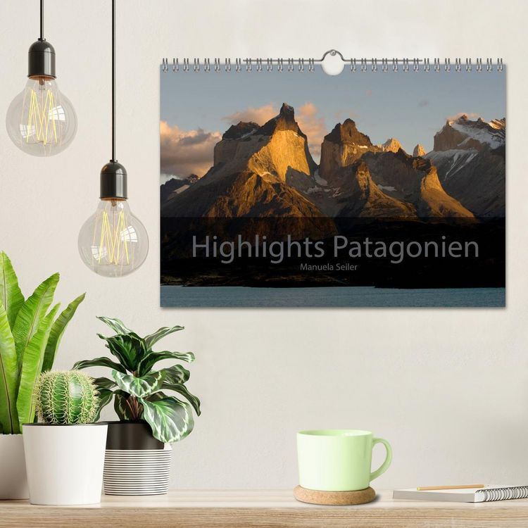 Produktbild: Patagonien 2026 Highlights von Manuela Seiler (Wandkalender 2026 DIN A4 quer), CALVENDO Monatskalender