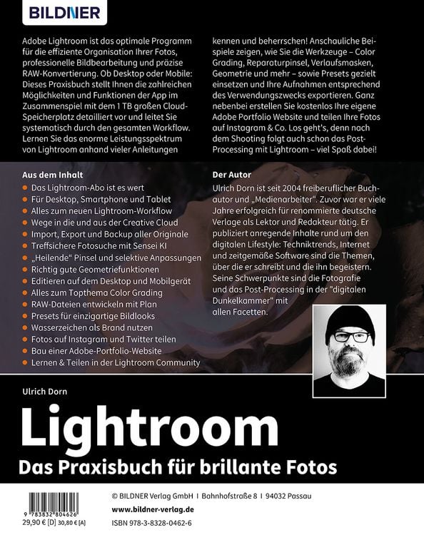 Produktbild: Lightroom - Das Praxisbuch f&uuml;r brillante Fotos