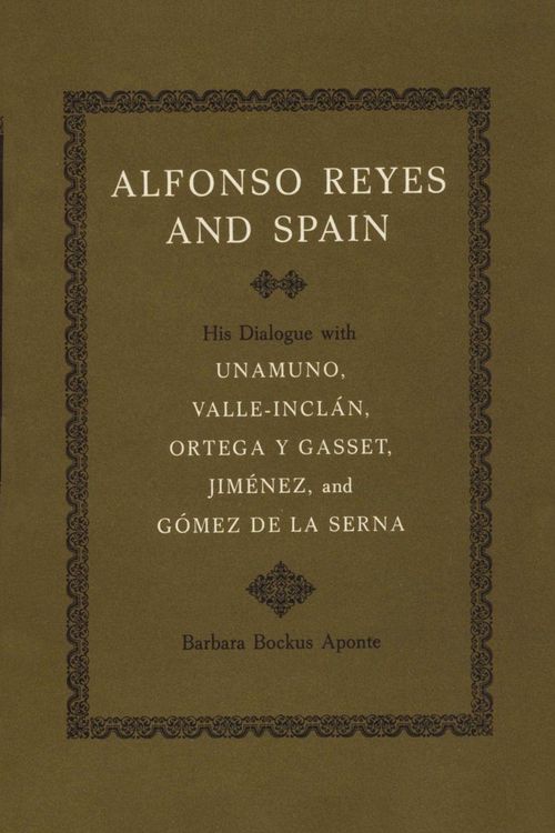 Produktbild: Alfonso Reyes and Spain