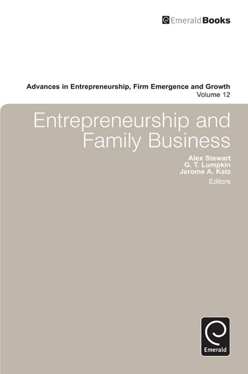 Produktbild: Entrepreneurship and Family Business