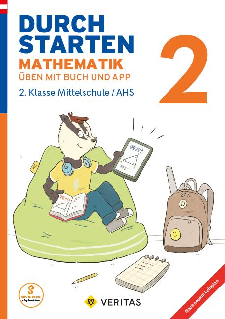 Produktbild: Durchstarten Mathematik 2. &Uuml;ben mit Buch und App