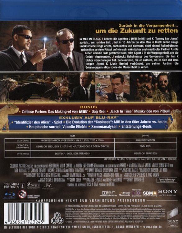 Produktbild: Men in Black 3