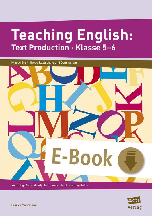 Produktbild: Teaching English: Text Production - Klasse 5-6