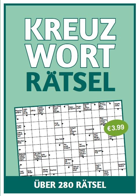 Produktbild: Kreuzwortr&auml;tsel t&uuml;rkis
