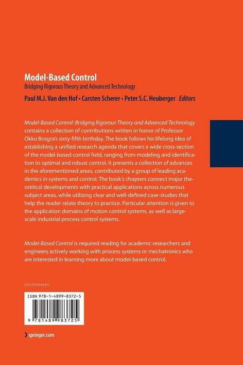 Produktbild: Model-Based Control: