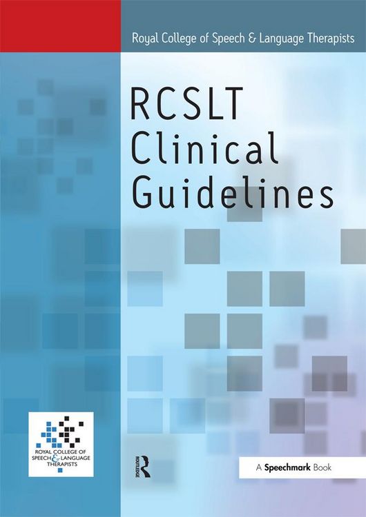 Produktbild: Royal College of Speech & Language Therapists Clinical Guidelines