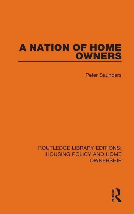 Produktbild: A Nation of Home Owners