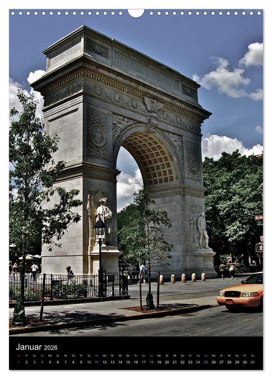 Produktbild: New York City 2026 &bull; Classic Views (Wandkalender 2026 DIN A3 hoch), CALVENDO Monatskalender