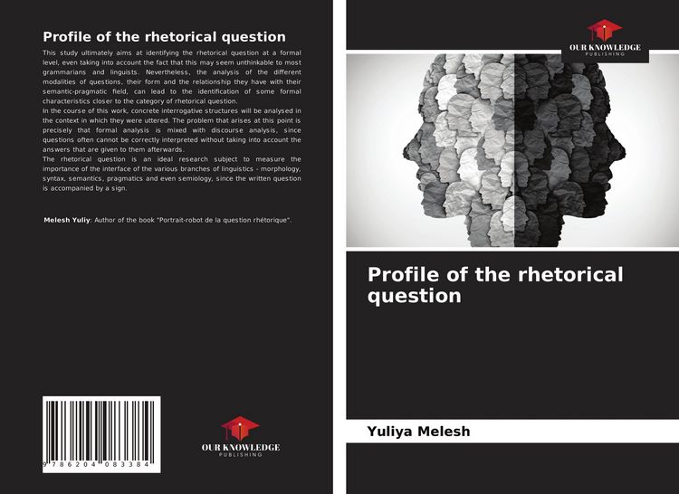 Produktbild: Profile of the rhetorical question