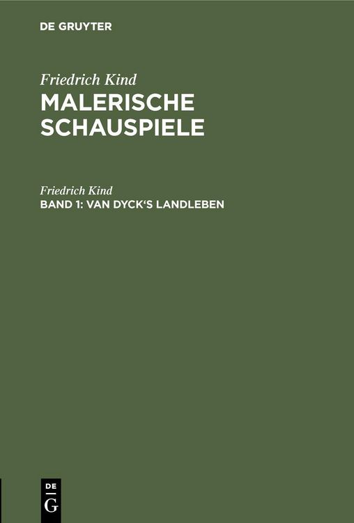 Produktbild: Van Dyck's Landleben
