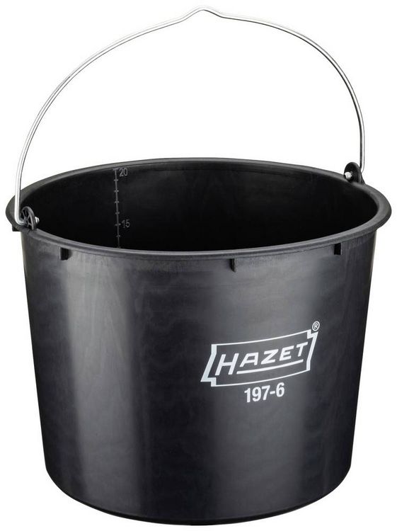 Produktbild: Hazet 197-6 Baueimer 20&nbsp;l 197-6 Eimer
