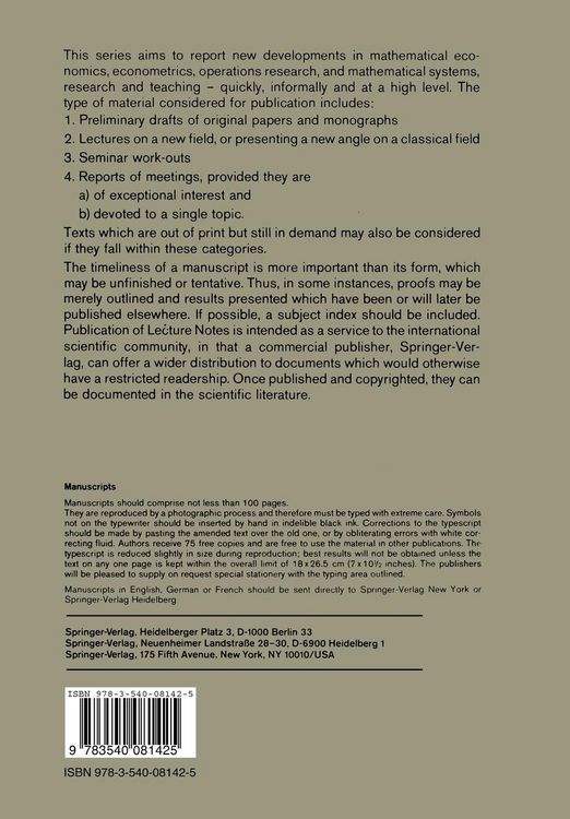 Produktbild: An Analysis of Economic Size Distributions