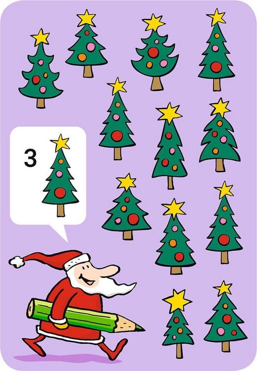 Produktbild: 50 lustige Weihnachtsr&auml;tsel ohne Worte